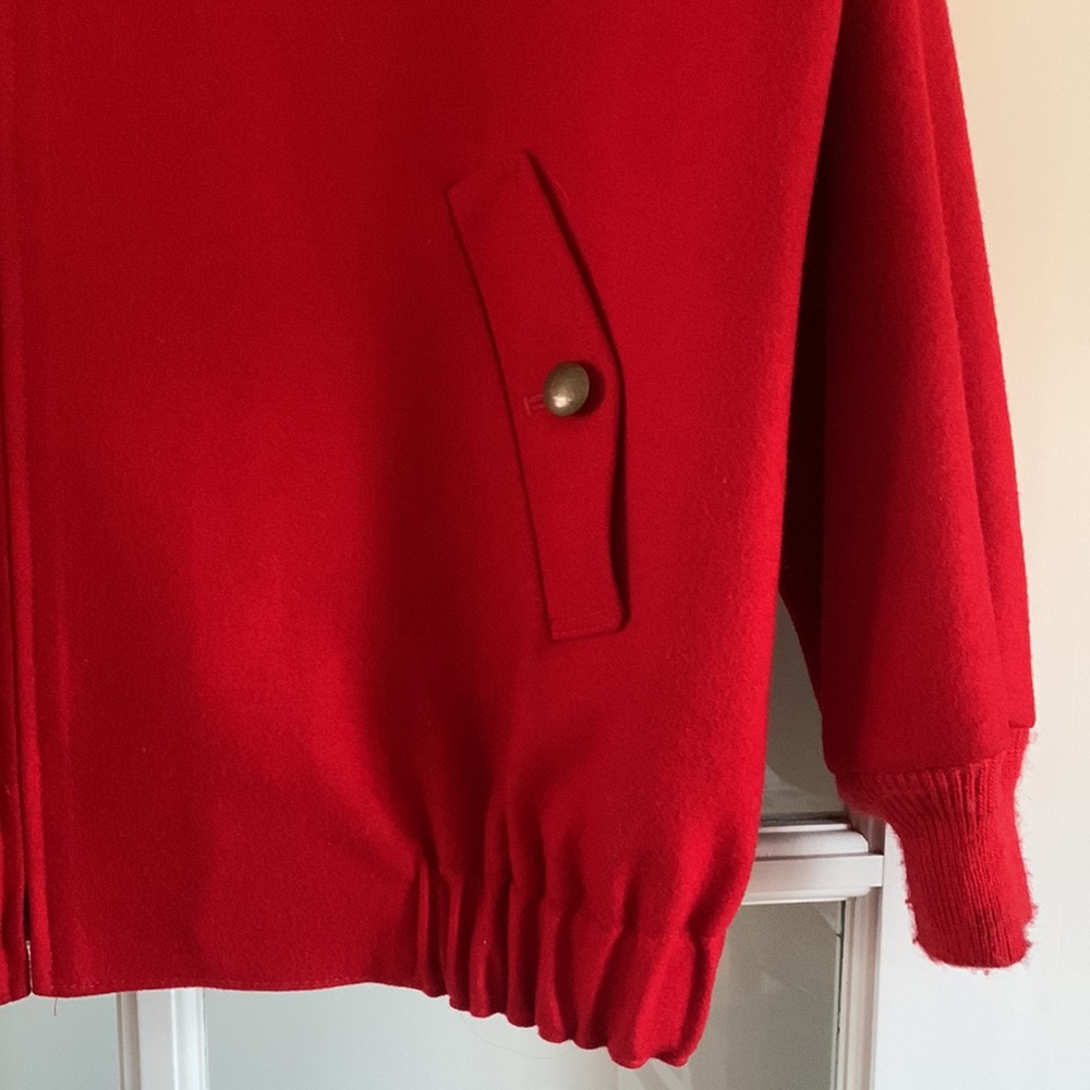 Vintage Pendleton Red Wool Jacket - Picture 4 of 14